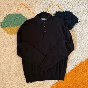 Brown Sweater Polo (medium)